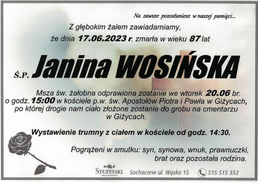 Janina Wosińska