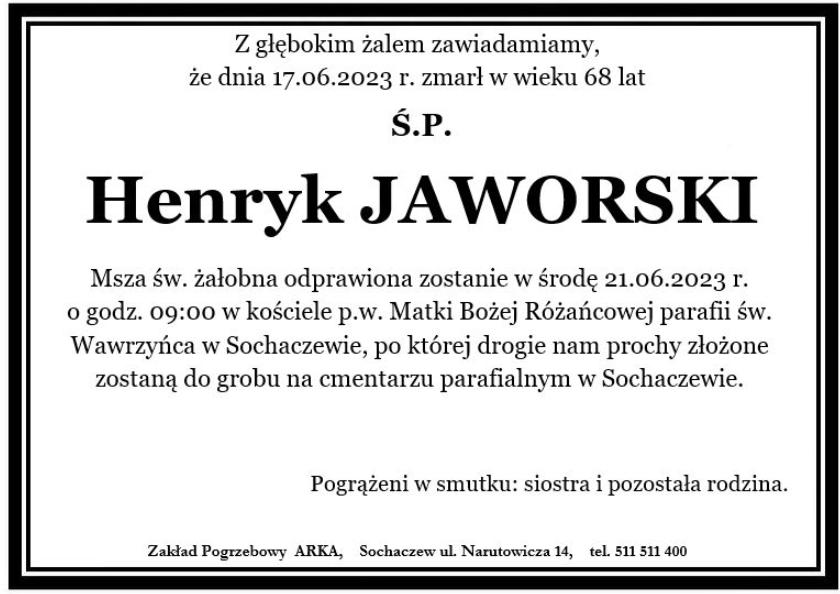 Henryk Jaworski