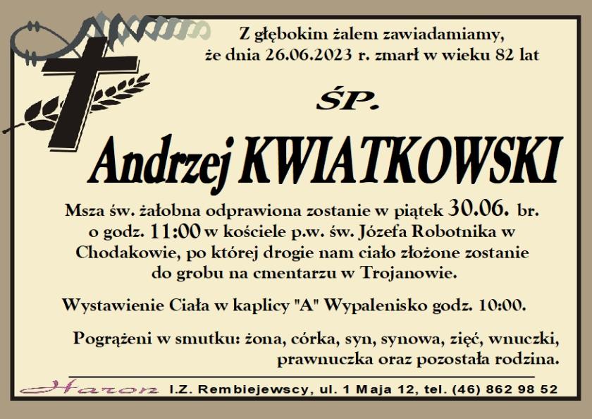Andrzej Kwiatkowski