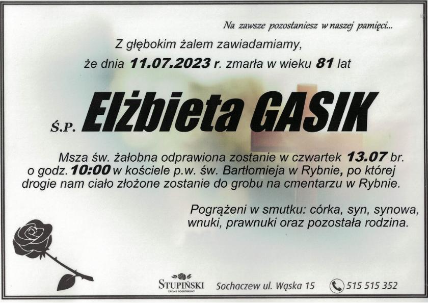 Elżbieta Gasik