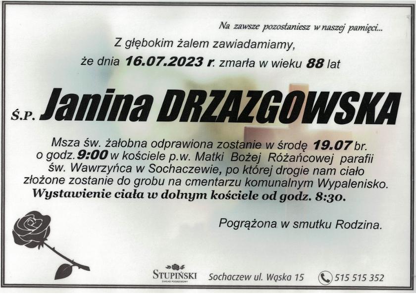 Janina Drzazgowska