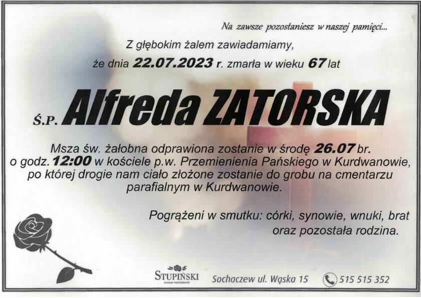 Alfreda Zatorska