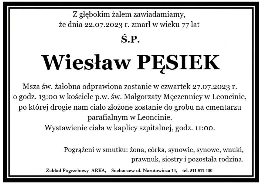 Wiesław Pęsiek