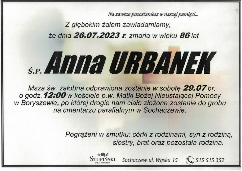 Anna Urbanek