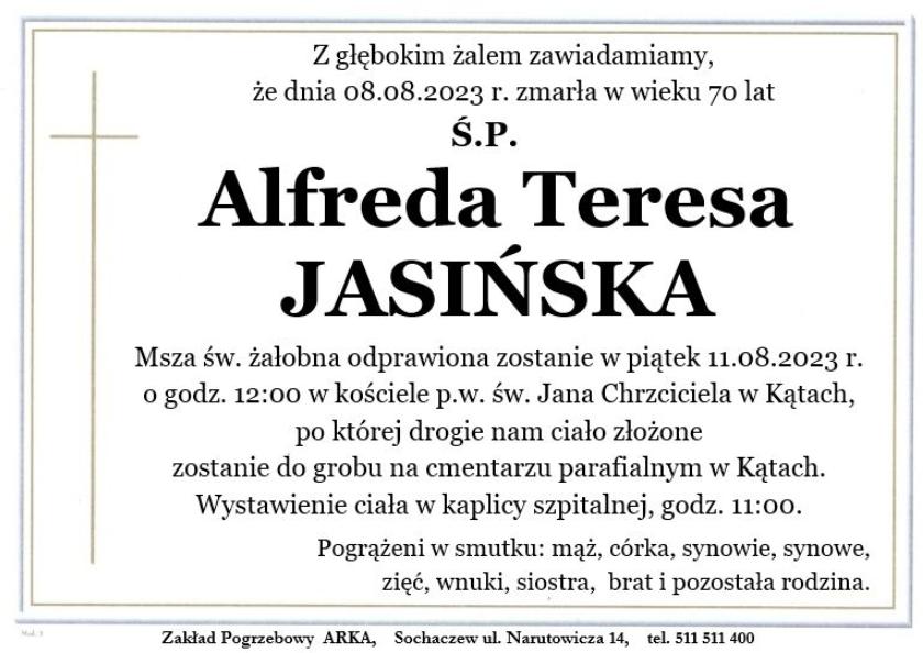 Alfreda Jasińska