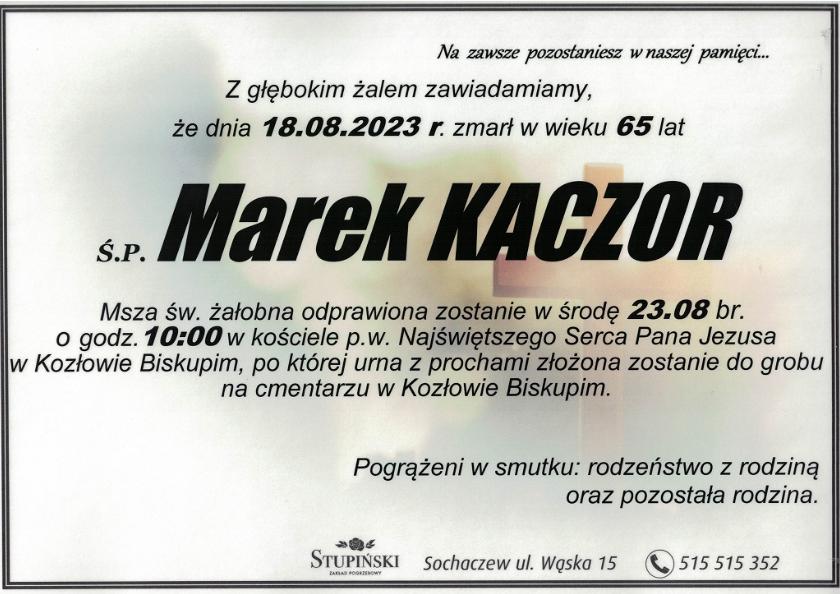 Marek Kaczor