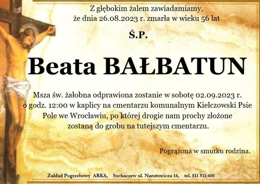 Beata Bałbatun