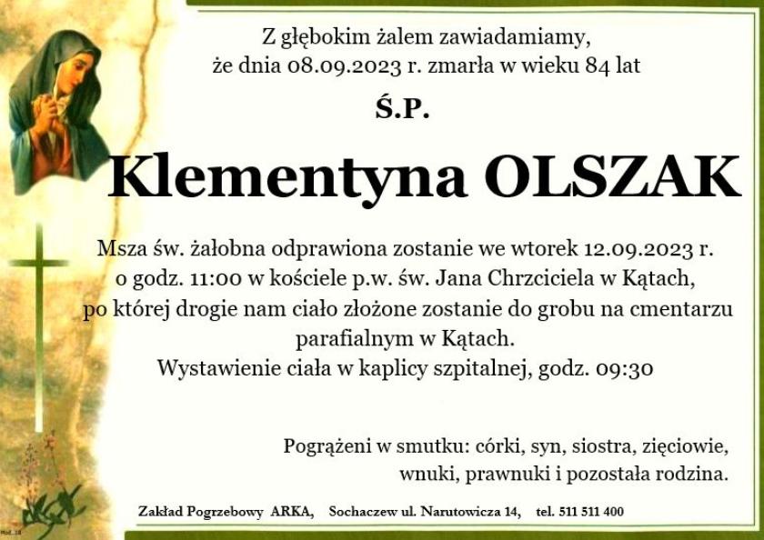 Klementyna Olszak