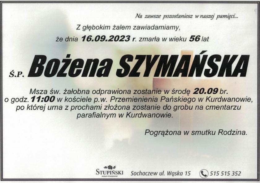 Bożena Szymańska