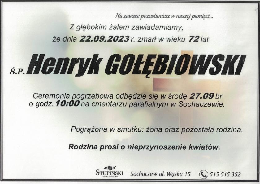 Henryk Gołębiowski