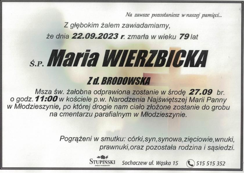 Maria Wierzbicka