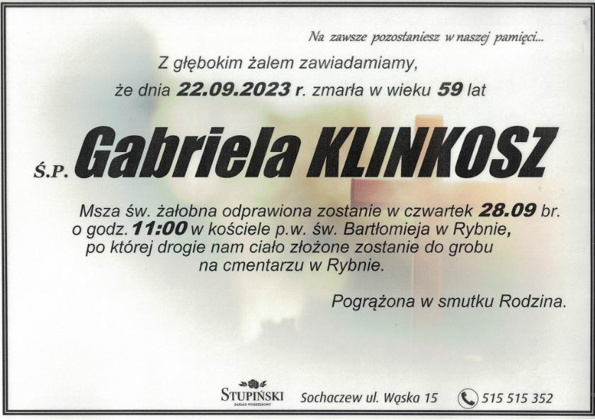 Gabriela Klinkosz