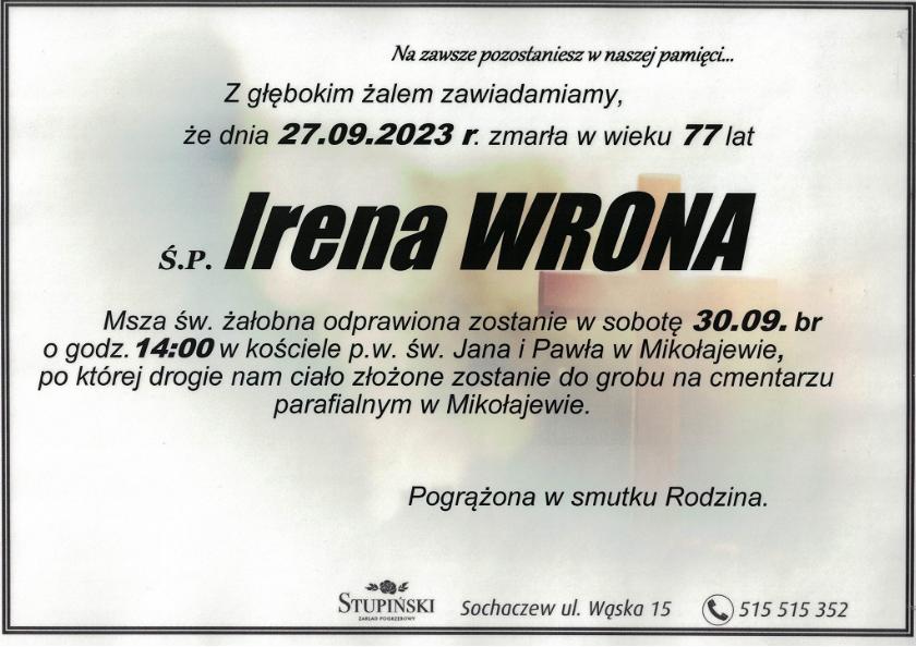 Irena Wrona