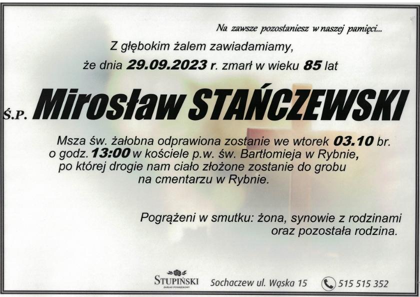 Mirosław Stańczewski