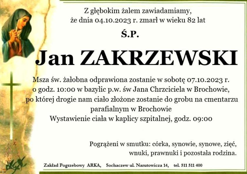 Jan Zakrzewski
