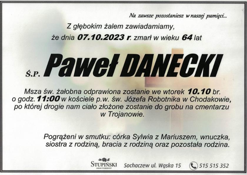 Paweł Danecki