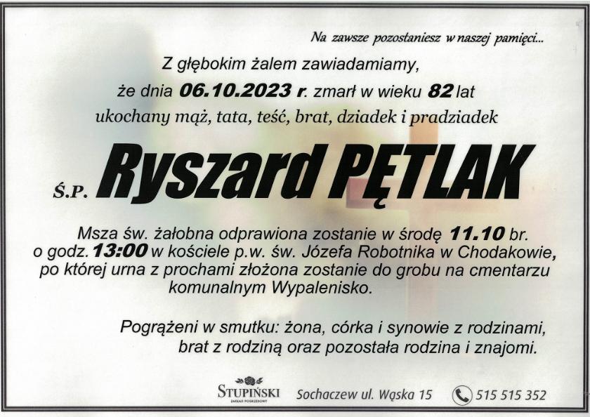 Ryszard Pętlak