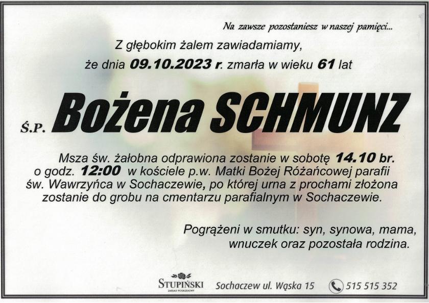 Bożena Schmunz