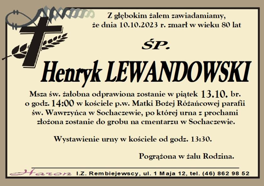 Henryk Lewandowski