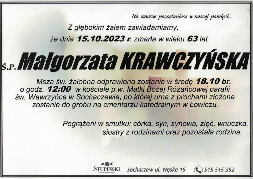 Małgorzata Krawczyńska