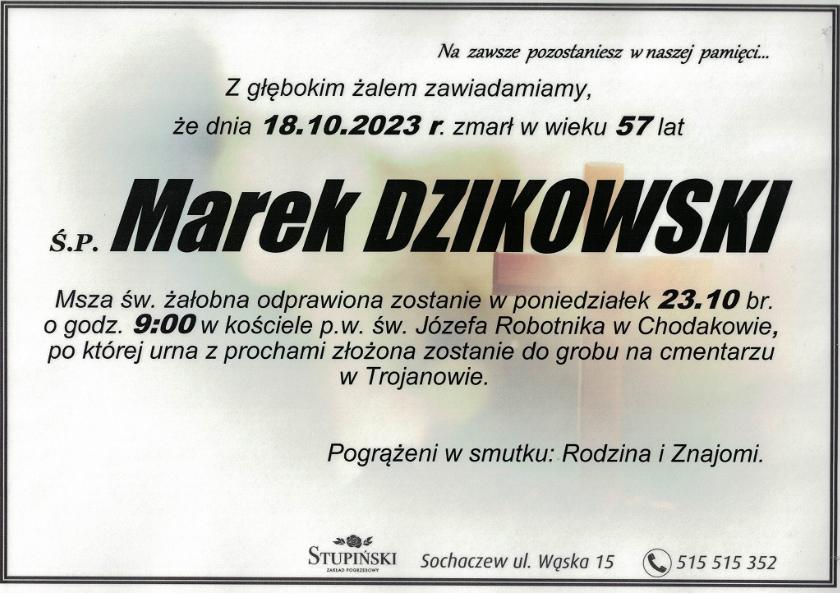 Marek Dzikowski