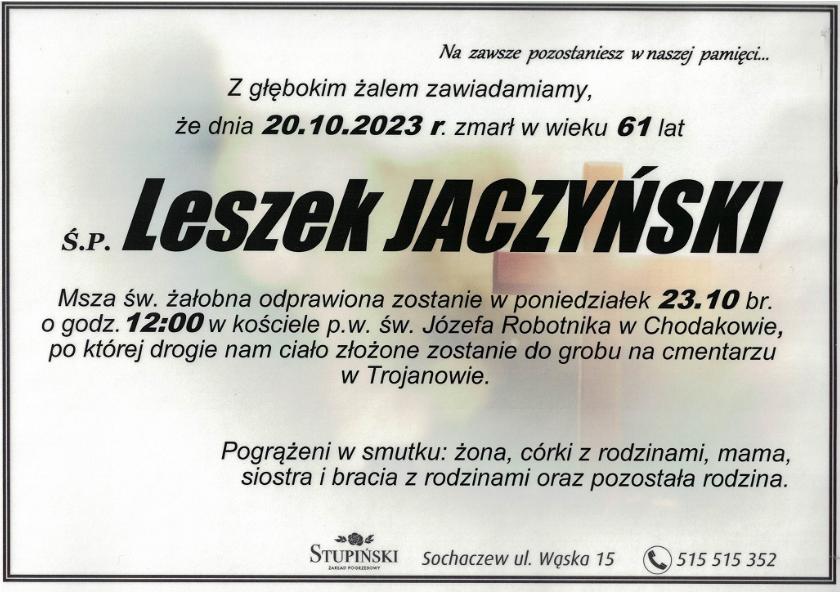 Leszek Jaczyński