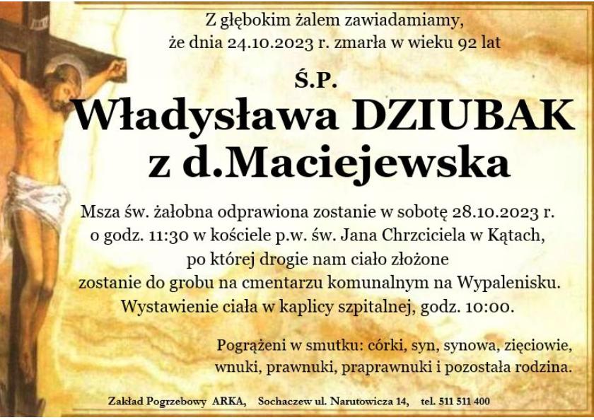 Władysława Dziubak