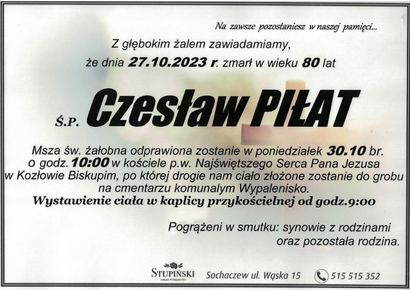 Czesław Piłat