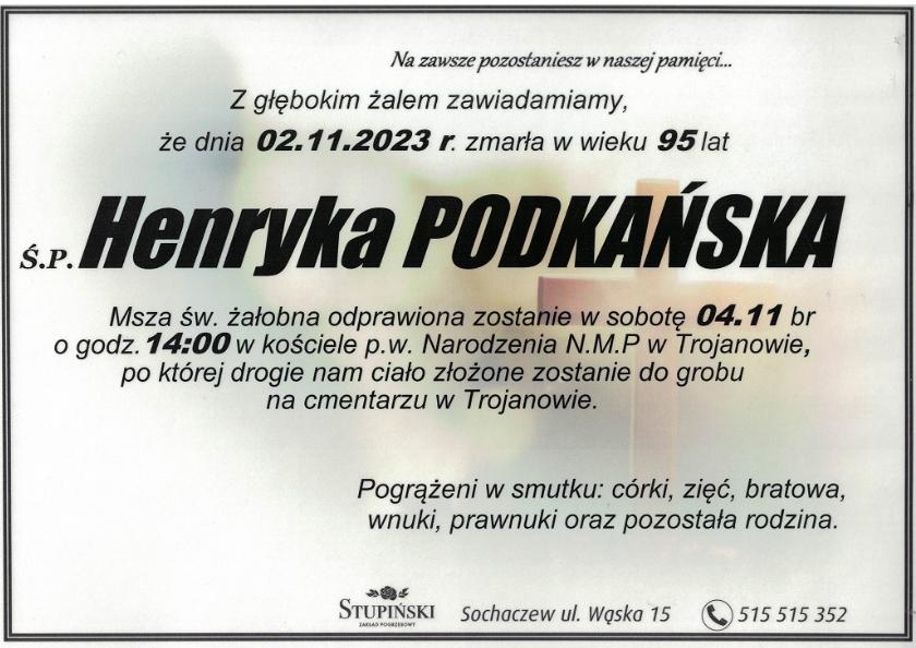 Henryka Podkańska
