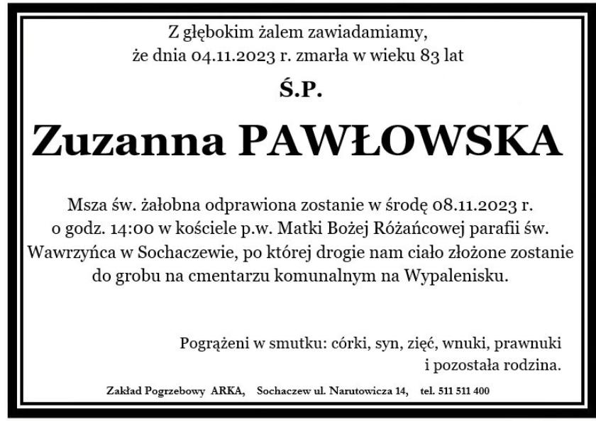 Zuzanna Pawłowska