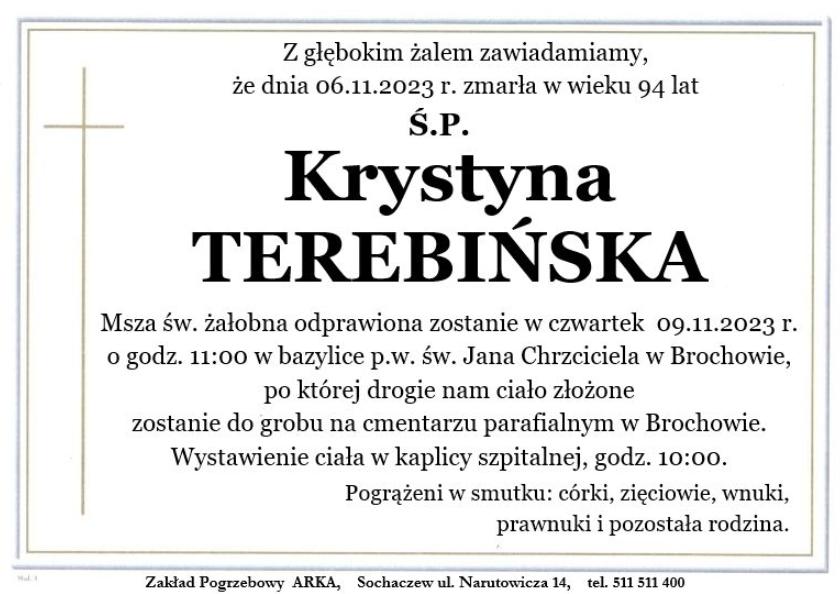 Krystyna Terebińska