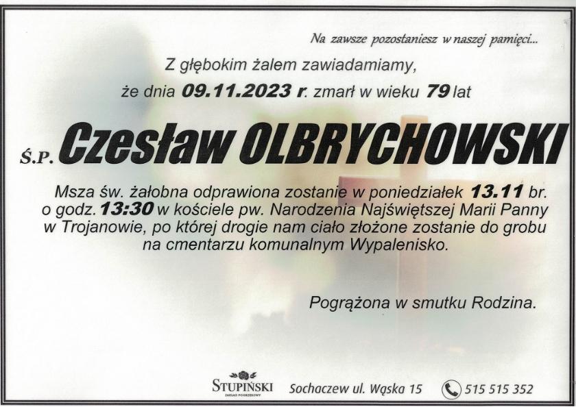 Czesław Olbrychowski