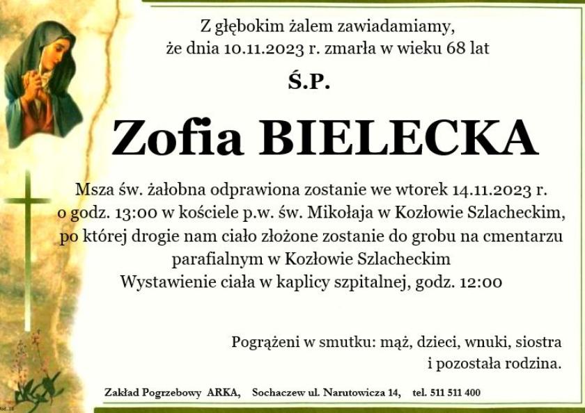 Zofia Bielecka 