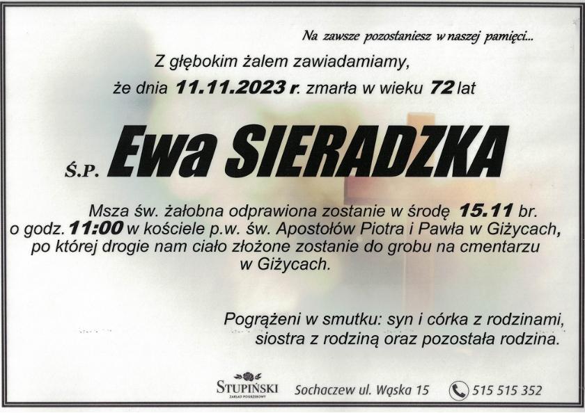 Ewa Sieradzka