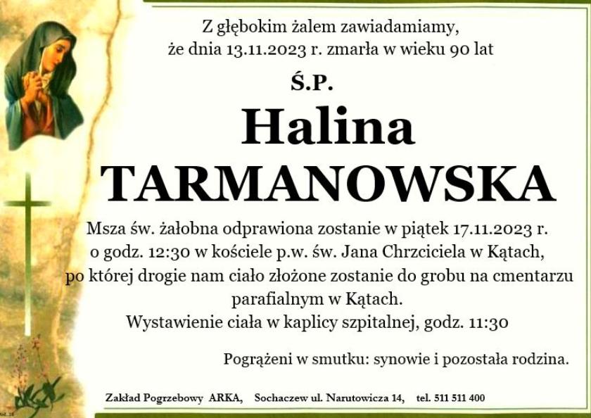 Halina Tarmanowska
