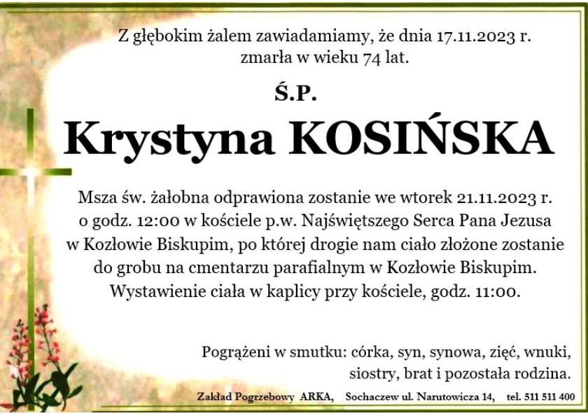 Krystyna Kosińska