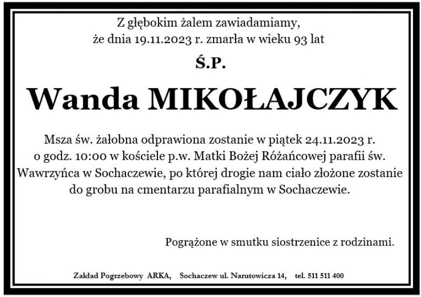 Wanda Mikołajczyk