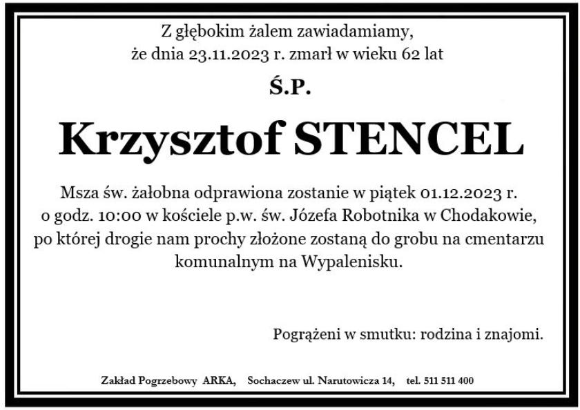 Krzysztof Stencel