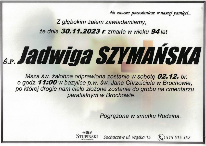 Jadwiga Szymańska