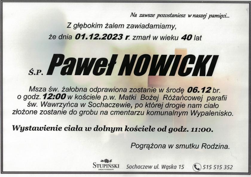 Paweł Nowicki