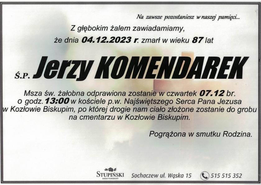 Jerzy Komendarek