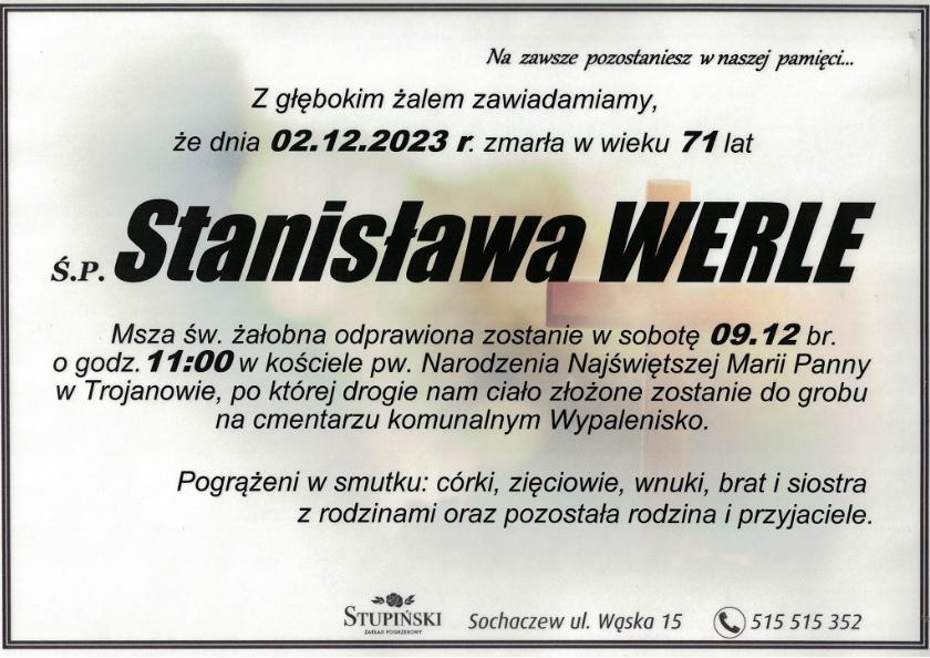 Stanisława Werle