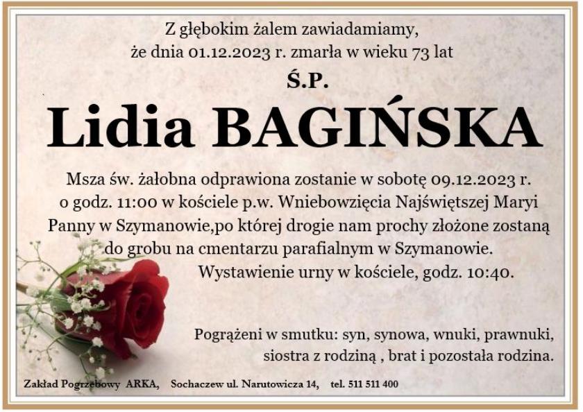 Lidia Bagińska