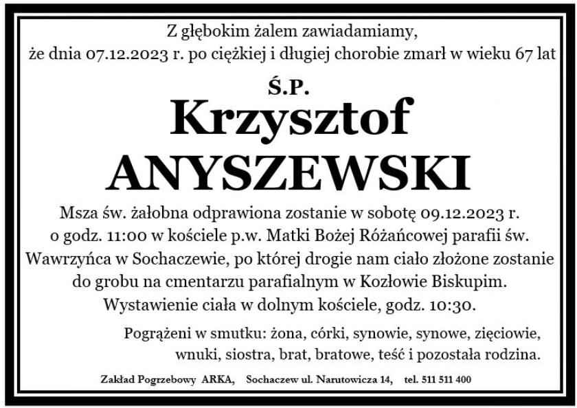 Krzysztof Anyszewski