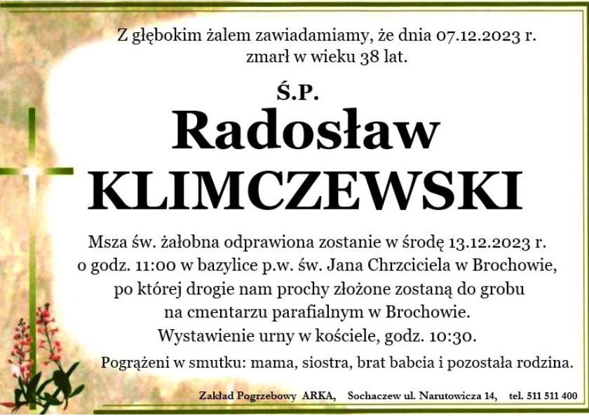 Radosław Klimczewski