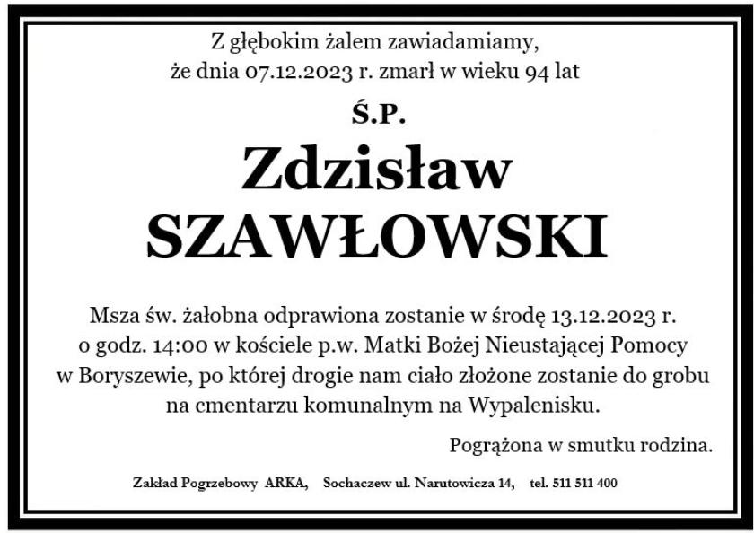Zdzisław Szawłowski