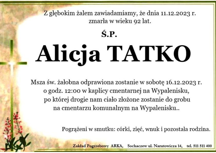 Alicja Tatko