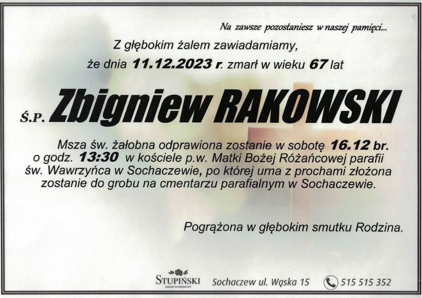 Zbigniew Rakowski