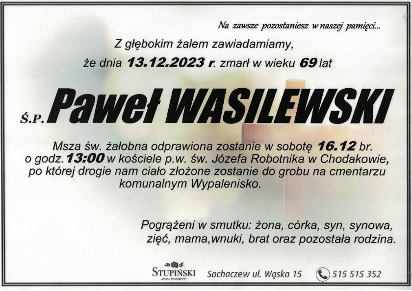 Paweł Wasilewski