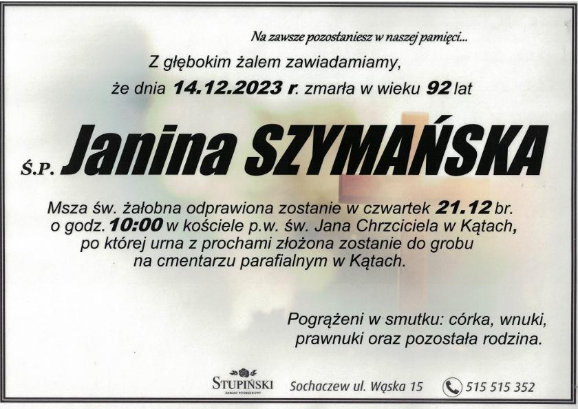 Janina Szymańska